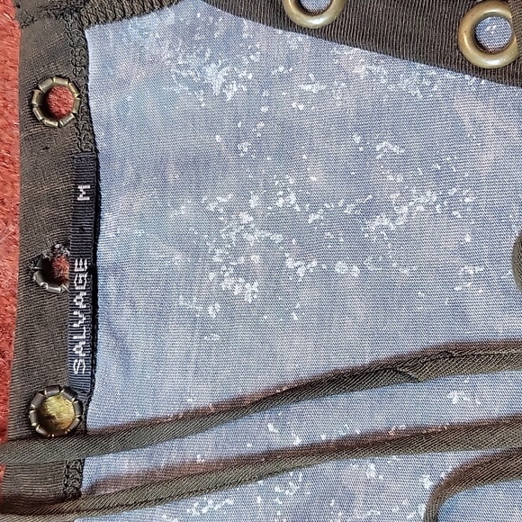 Salvage sexy Y2k lace up mini dress - Picture 6 of 8